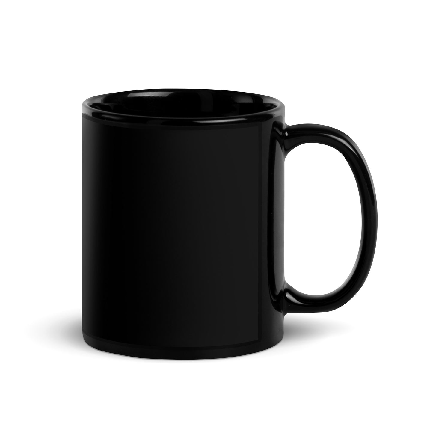 Fearsome Top 5 Skeleton Black Glossy Mug